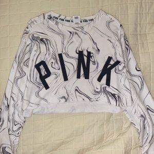 Cropped PINK Shirt 🤍